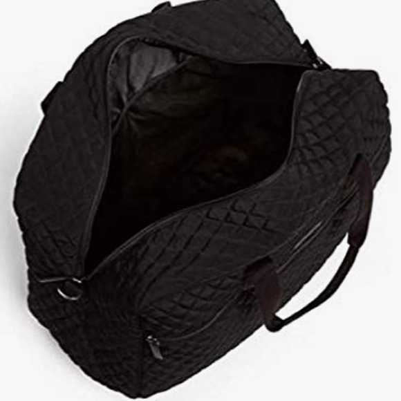 Nwt vera bradley grand traveler duffel bag classic black - Picture 2 of 11